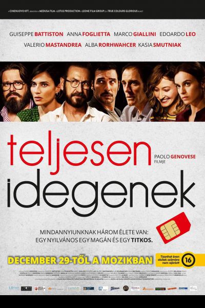 Teljesen idegenek – Plakát